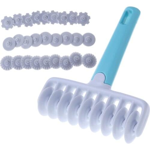 1 Set Cake Cutter Roll Roller Fondant Bakery Tools DIY Chocolate Cakes Decoration Floral Biscuit Wheel Knife Pizza Accessories