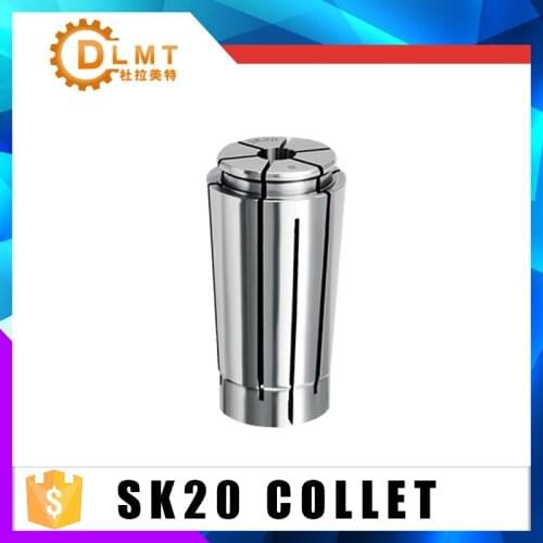 1pcs SK20 collet 4-20mm CNC chuck High precision collet SK collet precision CNC high speed shank jacket
