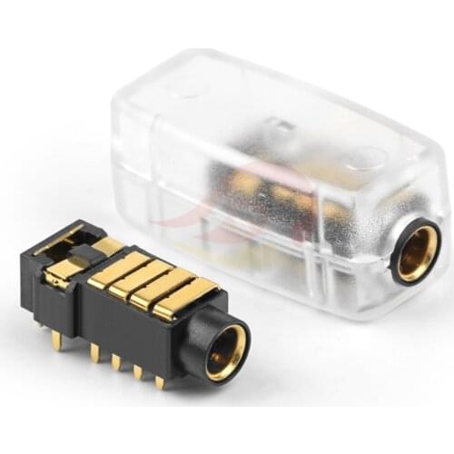 4.4mm Female Balanced Audio Jack For NW-WM1Z/A4.4 Socket Speaker Terminal Board 5 Poles Headset Solder Wire Connector