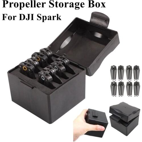 4730 Foldable Props Propeller Quick-release Blades+Storage Box Protection Case for DJI Spark RC Helicopter FPV Quadcopter drone