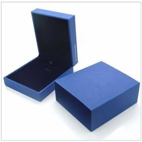 500pcs/lot Jewelry Box 8x7x3cm Pendant Necklace Storage Boxes Jewelry Packaging Carryiny Case Gift Box Can CUSTOMIZE LOGO