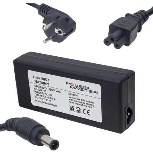 NOTEBOOK ADAPTER SL-NBA93 SAMSUNG 19V/4.74A 5.5*3.3 END THERE