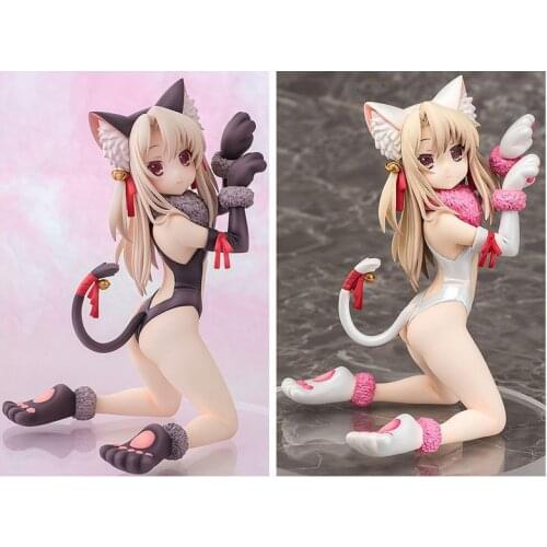 Anime Fate Kaleid Liner Prisma 2wei Herz! Illyasviel Von Einzbern Cat Girl Figure PVC Action Figures Collection Model Toys Dolls
