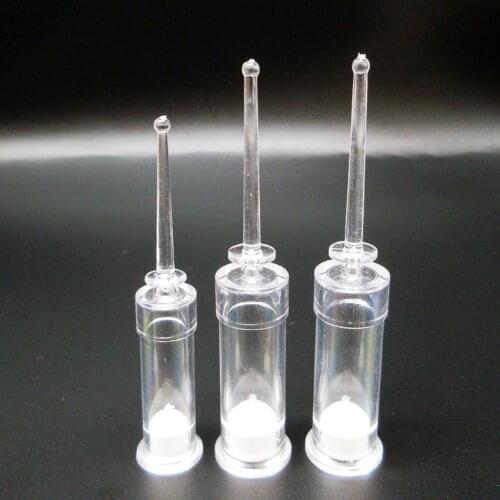 Airless cosmetic bottle,2ml crystal tube of skin care product,serum ,essential oil ,hyaluronic acid 100pcs/lot