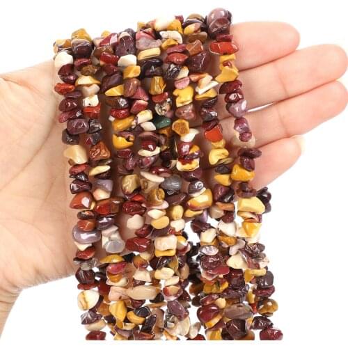 Natural Stone Beads Egg Yolk Gravel Charm Round Loose Beads For Jewelry Making Needlework Bracelet Diy Strand 4/6/8/10/12MM