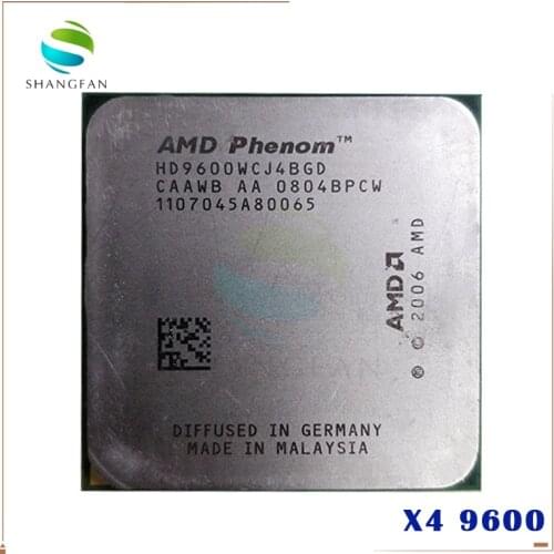 AMD Phenom X4 9600 Quad-Core DeskTop 2.3GHz CPU HD9600WCJ4BGD HD960BWCJ4BGH HD960ZWCJ4BGD Socket AM2+/940pin