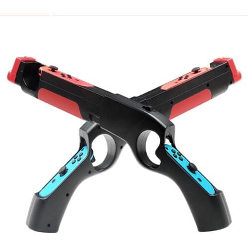 For Nintend Switch Games Peripherals Induction Shooting Gun Grip Joy-con Controller Joystick Bracket Shooting Game Accessories