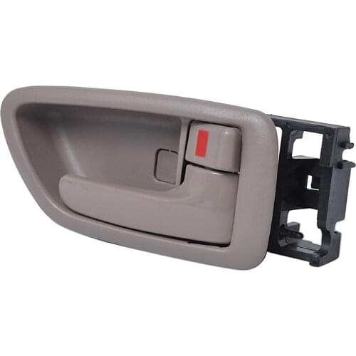 For TOYOTA 00-04 Inside Beige Front/Rear Right Side Door Handle Brown Gray