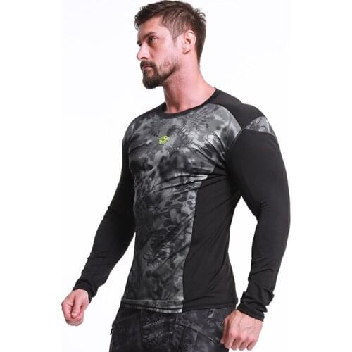 New long sleeve camouflage commando training suit summer outdoor sports fitness tactical combat uniform