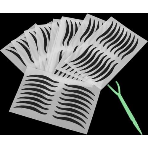 MagiDeal 80 Pairs Eye Temporary Tattoo Make-up Eyeliner Eyeshadow Sticker