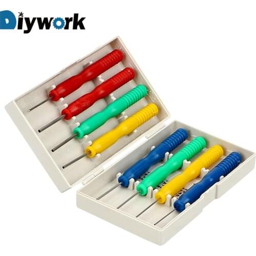 DIYWORK 8pcs/set Hollow Needles Stainless Steel Kit Desoldering Tool Electronic Components