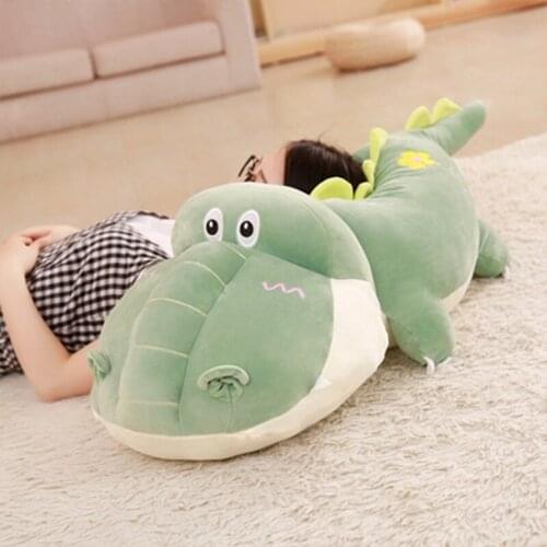 Dorimytrader Cuddly Cartoon Hippo Plush Toy Big Stuffed Animals Hippos Pillow Doll 39inch 100cm DY50258