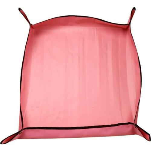 Gardening Potting Mat Reusable Waterproof Basin Land Cushion Square Mix Soil Flower Gardening Pad Lock Design 75x75cm