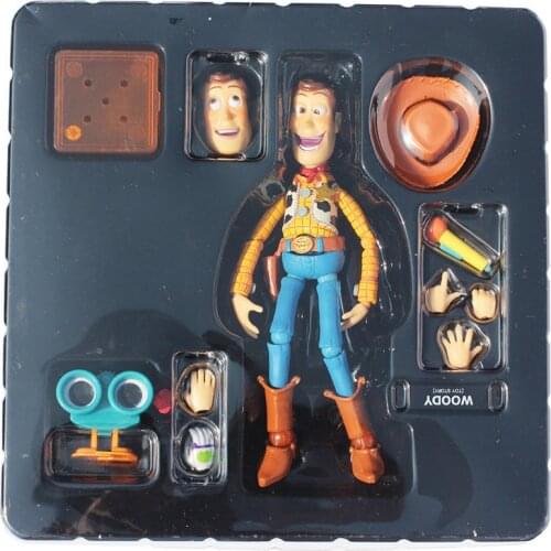 Toy Story Woody Series NO. 010 Sci-Fi Revoltech Special PVC Action Figure Collectible Toy