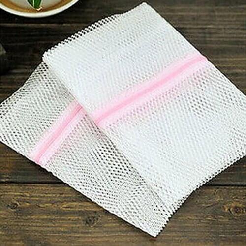 3 Sizes Underwear Clothes Aid Bra Socks Laundry Washing Machine Net Mesh Bag Laundry Storage & Organization