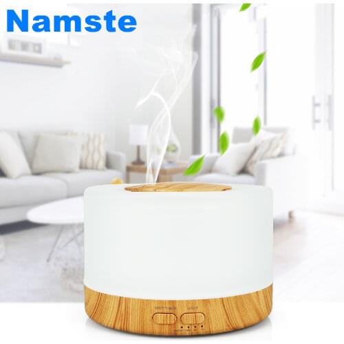 NMT-050 Remote Control Humidifier Essential Oil Aroma Diffuser 500ML Home Office Air Cold Mist Purifier 7 Color LED Light