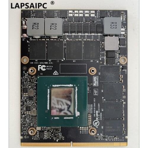 Lapsaipc GTX 1070M MXM TYPE-B Video Graphics Card GTX1070M GTX 1070 N17E-G2-A1 8GB GDDR5 MXM