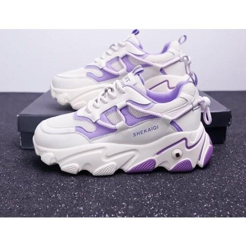 Platform womens shoes casual sports shoes with versatile shoes Neutral sports Outdoor fashion high quality skateboard shoes