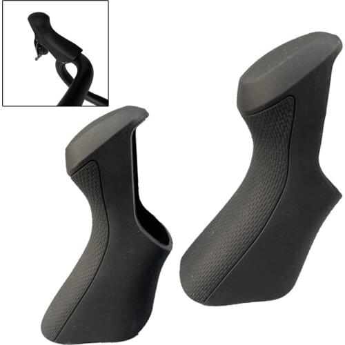 1 Pair Road Bike Bicycle Brake Gear Shift Covers Hoods For-Shimano Ultegra Di2 ST-6870 Replacement Covers For Your Brake Handles