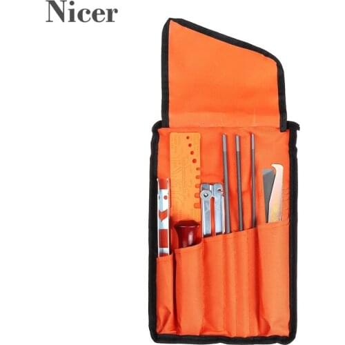 10 PCS Special Household Hand Tools Chainsaw Sharpening File Filing Kit Chain Sharpen Saw Files Tool One Set Accessories