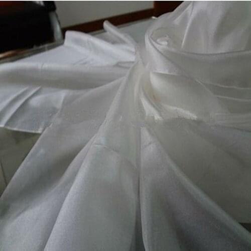 Silk Pongee Silk Paj Fabric 100% pure mulberry silk 5 mm 114 cm 45'' width 21 gsm PFD fabric for sewing 100 m small wholesale