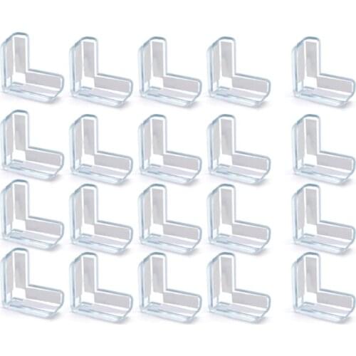 20 pcs Table table Corner protector Edge protector Baby safety buffer Protective caps Impact protection for child