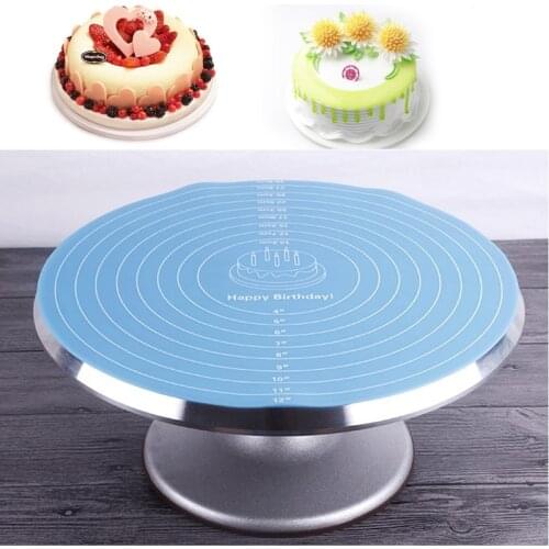 2020 Multi Function Cooking Pad Round Silicone Placemat Cake Mat Noodle Pad Placemat Baking Tool Kitchen Accessories