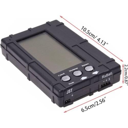 3 in 1 RC 2s-6s LCD Li-Po Battery Balancer Voltage Meter Tester and Discharger