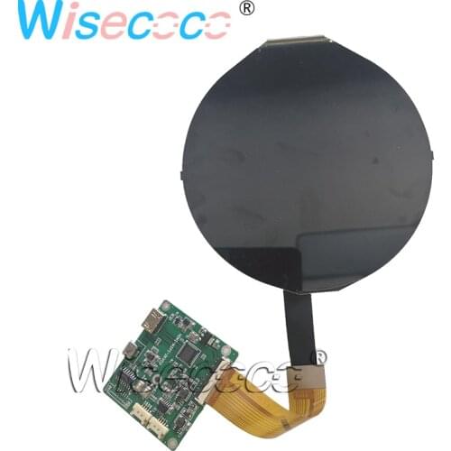 5 Inch IPS Round Circle Circular LCD Screen 400nits 1080P LCM Display 1080*1080 + MIPI Micro USB Controller Driver Board
