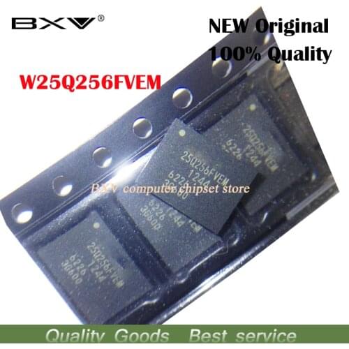 5PCS W25Q256 W25Q256FVEM W25Q256FVEIM W25Q256FV WSON8