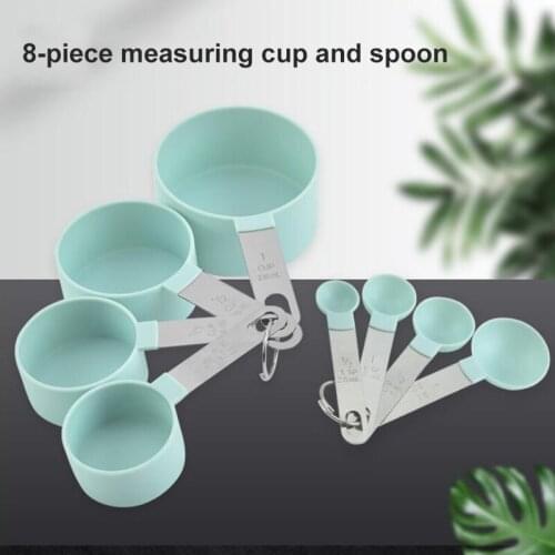 8Pcs/Set Kitchen Tools Measuring Spoons Set Teaspoon Coffee Sugar Scoop Cake Baking Measuring Cups Kitchen Cooking Baking Tools