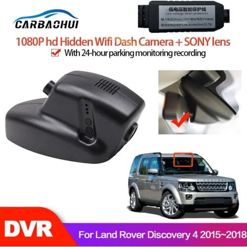Car DVR Wifi Video Recorder Dash Cam Camera For Land Rover Discovery 4 2015 2016 2017 2018 full hd 1080P