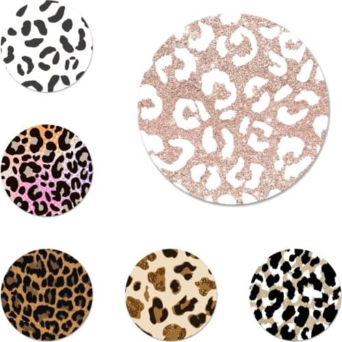 Leopard Print Badge Brooch Pin Accessories For Clothes Backpack Decoration gift