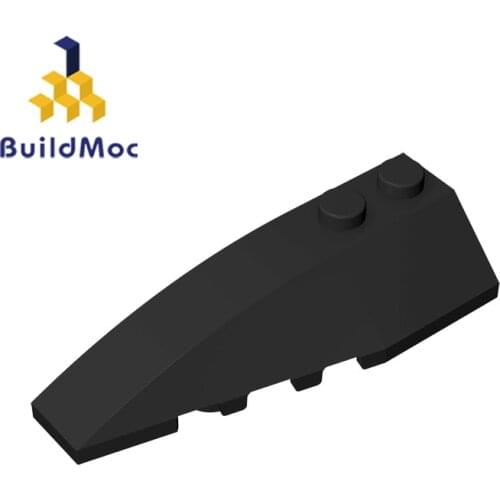 BuildMOC Compatible Assembles Particles 41748 6x2 (Left) For Building Blocks Parts DIY LOGO Educational gift Toys