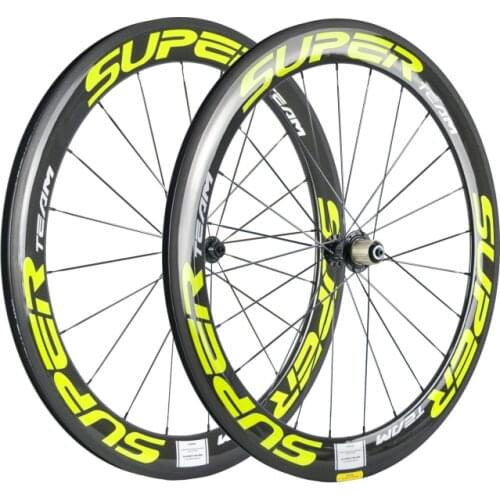 Superteam carbon clincher Wheelset 700c 60-23 road bike wheels