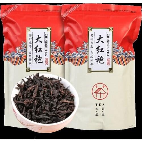 250g China Big Red Robe Oulung Tea The Original Green Food Wuyi Rougui Tea For Health Care Lose Weight Houseware