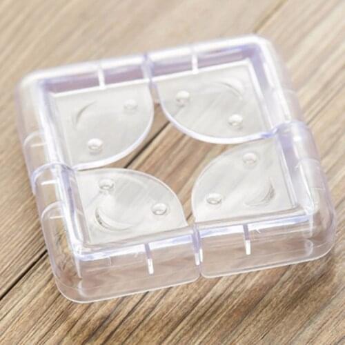 4Pcs Baby Safety Silicone Furniture Protector Table Edge Corner Guard Protection Cover Security