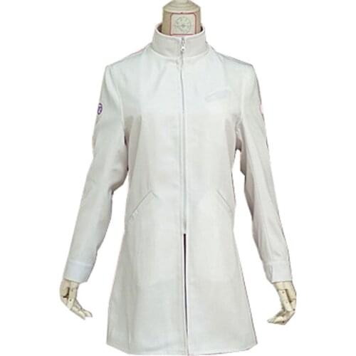 2020 Movie TV Kamen Rider Exaid Emu Hojo Cosplay Costume White Casual Wearing Overcoat Only