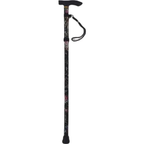 LC Climbing Walking Stick Foldable Lightweight Design Easy To Carry Suitable For Outdoor Sports Daily Walking Assistance