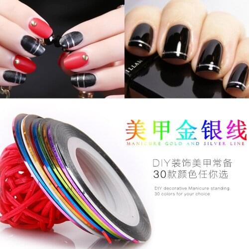 Ленты и нити для дизайна ногтей MATAVENI China At AliExpress