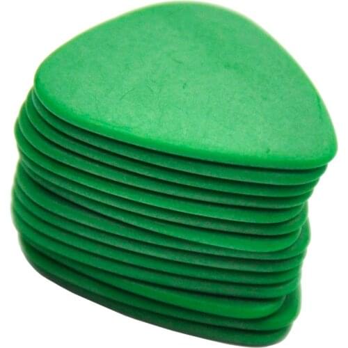 Lots of 100pcs Green Ultra Heavy 1.5mm Gauge Delrin Guitar Bass Picks Plectrums