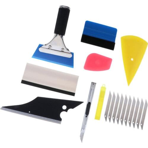Cars Film Vinyl Squeegee Scraper Tint Installation Tuck Wrap Applicator Tool
