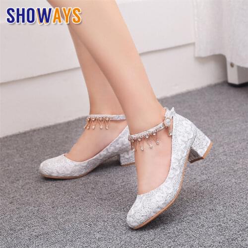 SHOWAYS Women's Shoes With A Strap