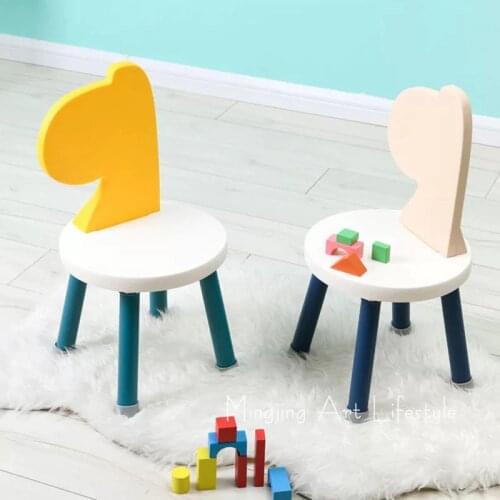 Nordic Lovely Childrens Stool барные стулья Light стул для ванной Cartoon Bench Taburete Childrens Chair детский стол и стул