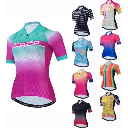 2021 JPOJPO Bike Jerseys Summer Short Sleeve Ropa Ciclismo Bicycle Shirt Top Cycling Jersey Clothing Clothes Wear Maillot