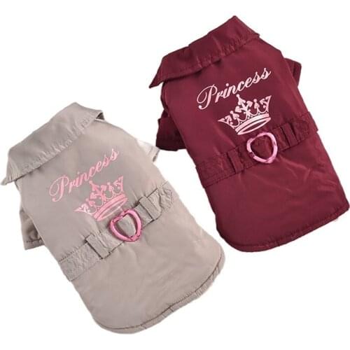 Winter Dog Jacket Pet Coat Cute Heart Korea Style Dog Clothes Puppy Clothing Outfits Pomeranian Poodle Bichon Schnauzer Costume