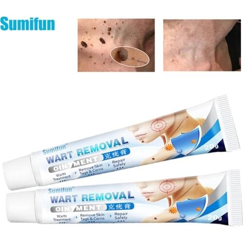 1pcs Sumifun Warts Cream Skin Tag Remover Foot Corn Plaster Antibacterial Ointment Warts Treatment Care Herbal Ointment