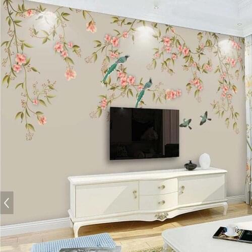 3D 5D 8D Photo Wall Mural Wallpaper Decor Flower Wall Papers Landscape 3D Photo Wall Paper For Living Room Bedroom Custom Size