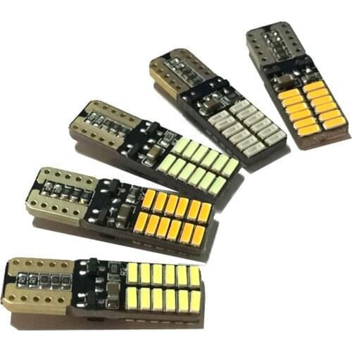 500PCS T10 W5W LED Canbus Car Parking Light 4014SMD 12V Led Clearance Lamp For Volv o XC90 S60 XC60 V70 S80 S40 V40 V50 XC70