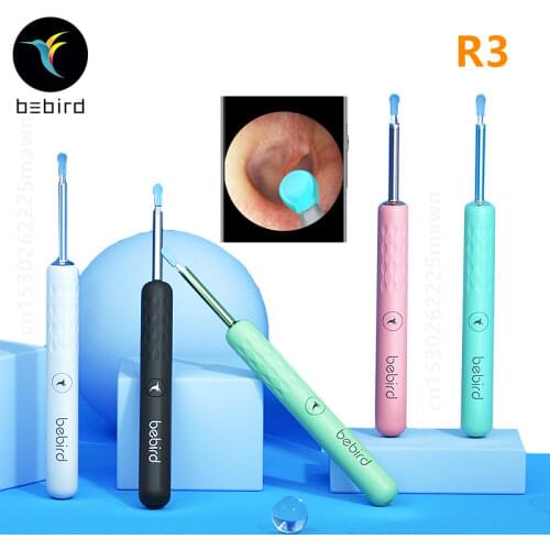 Bebird R1 Smart Visual Ear Sticks Endoscope 300W High Precision Earpick Mini Camera Otoscope Health Care Ear Cleaner